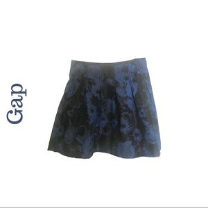 Gap Inverted Pleated Floral Skirt